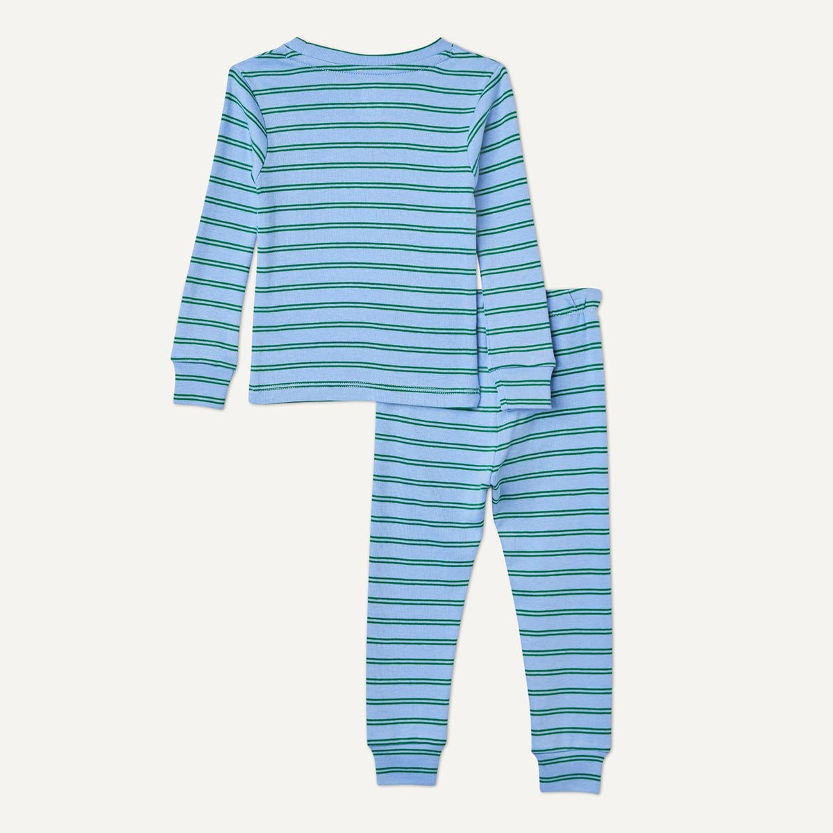 Amazon Essentials Boys' Snug-Fit Cotton Pajama Set, Long-Sleeve T-Shirt and Pants
