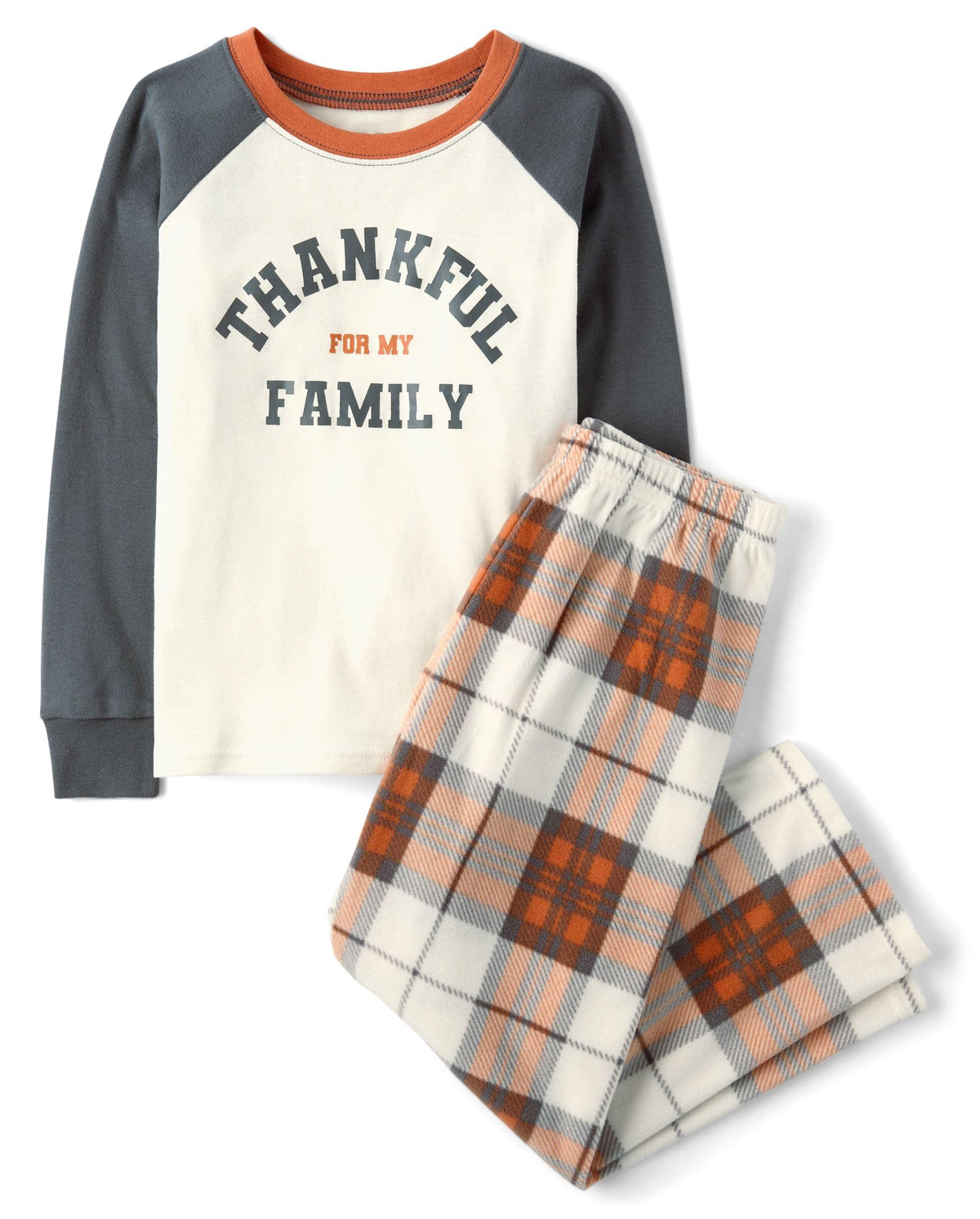 The Children's Place Family Matching Holiday Long Sleeve Pajama Sets, Fleece