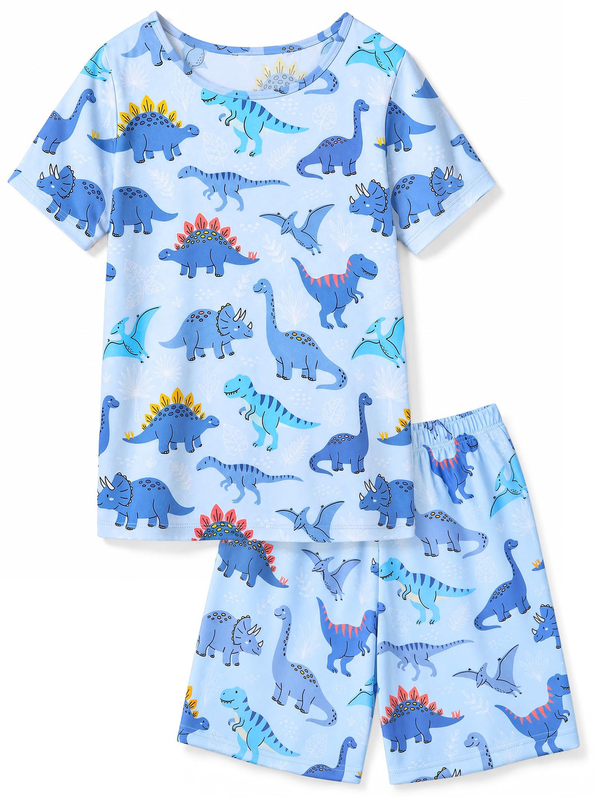 ICOSY Boys Pajamas Set, Soft and Breathable Pjs for Toddler Kids 2-9Y