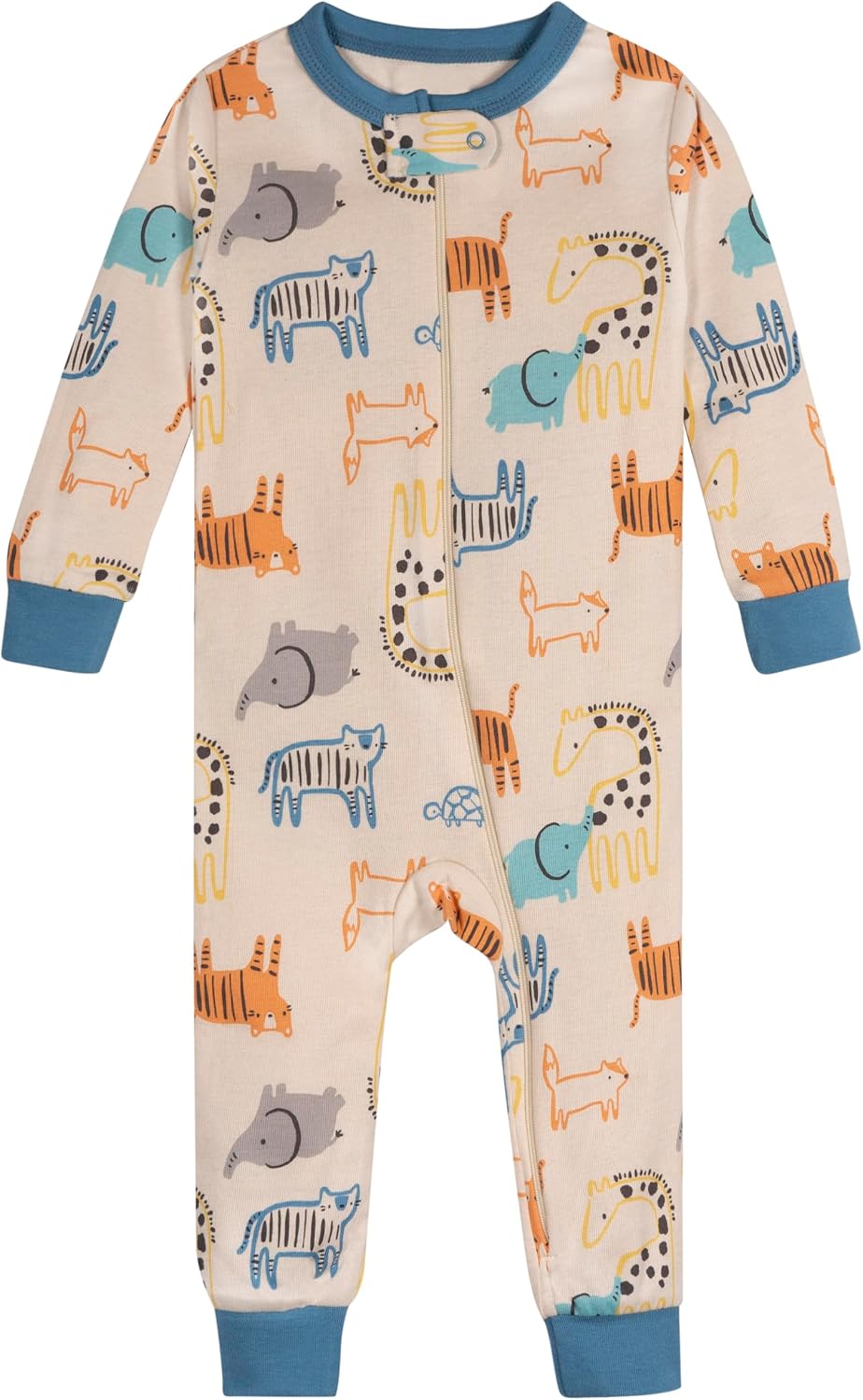 Onesies Brand Baby Boys' 3-pack Snug Fit One-piece Cotton Pajamas