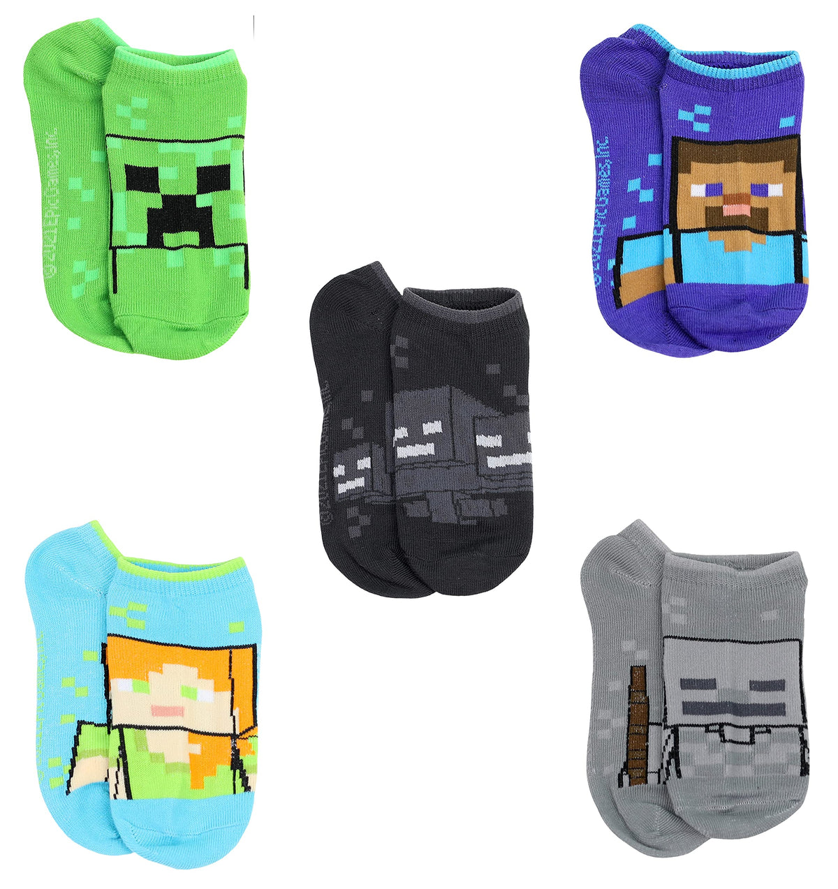 Minecraft boys Multi-pack Socks