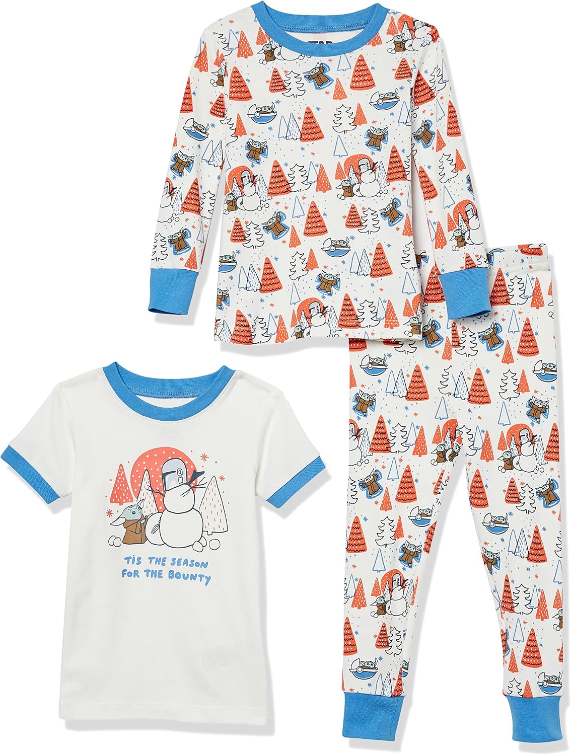 Amazon Essentials Disney | Marvel | Star Wars Boys and Toddlers' Snug-Fit Cotton Pajama Sleepwear Sets