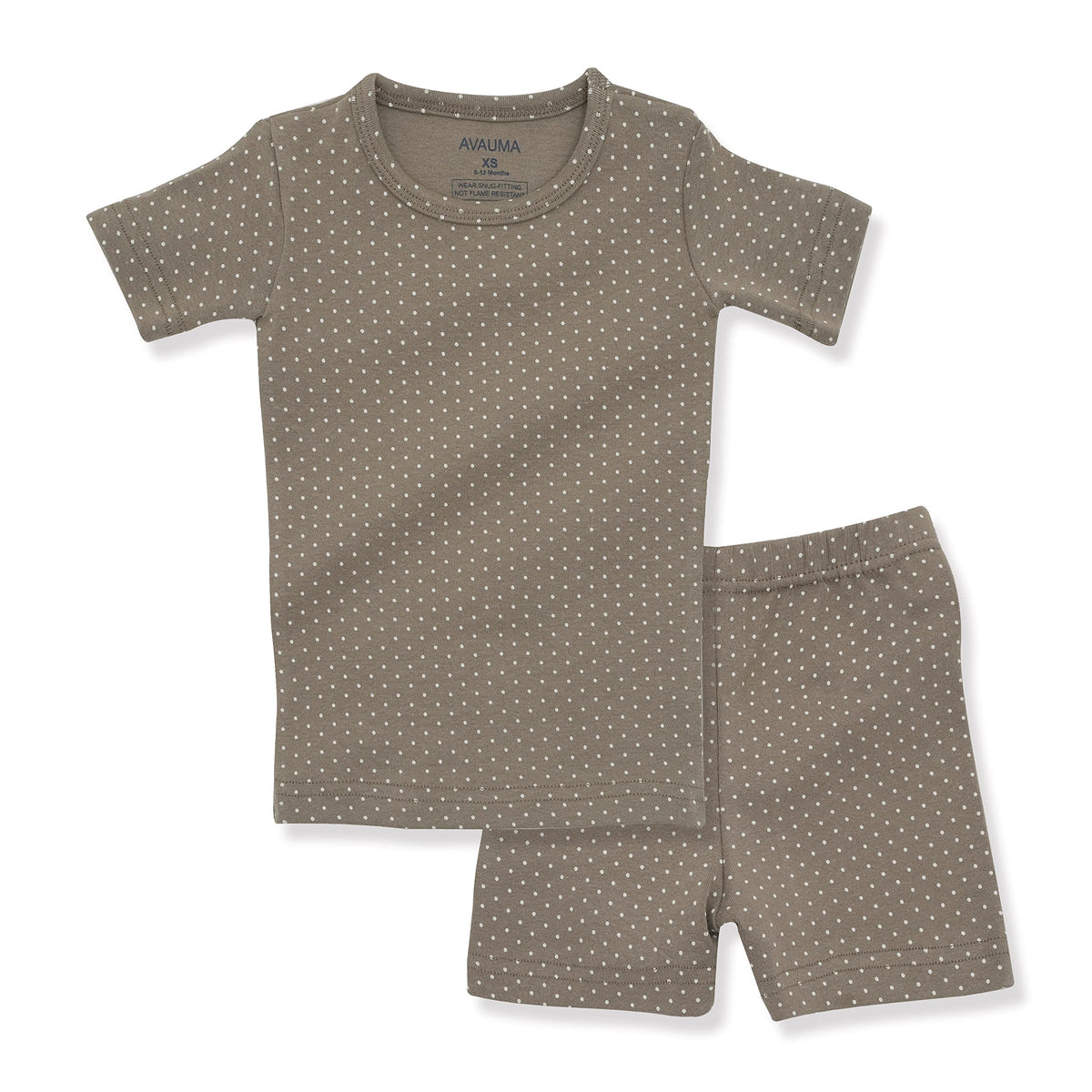 AVAUMA Baby Boys Girls Pajama Set 6M-7T Kids Cute Toddler Snug fit Pattern Design Pjs Cotton Sleepwear