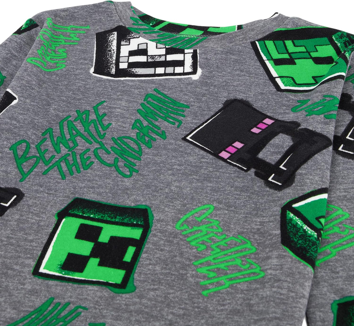 Minecraft Boys' 6-piece Snug-fit Cotton Pajama Set, Soft & Cute for Kids