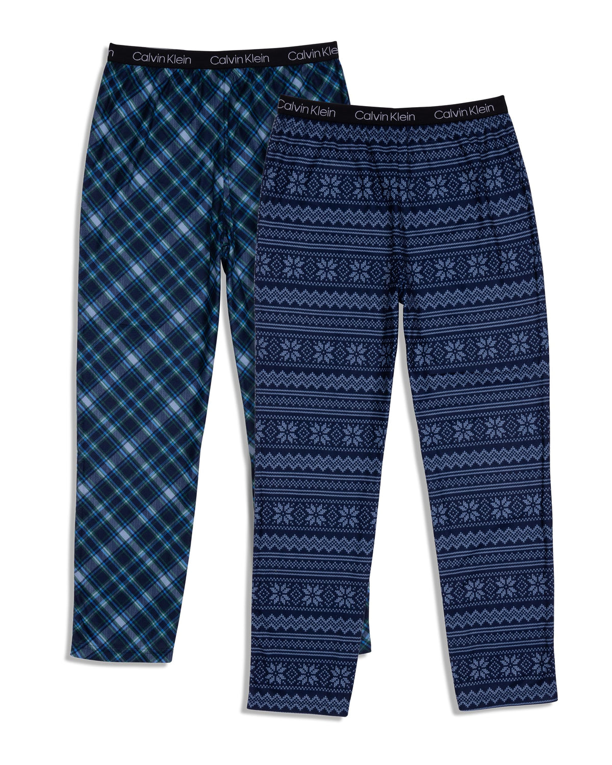 Calvin Klein Kids Boys' Super Soft Brushed Micro Pajama Pant 2-Pack