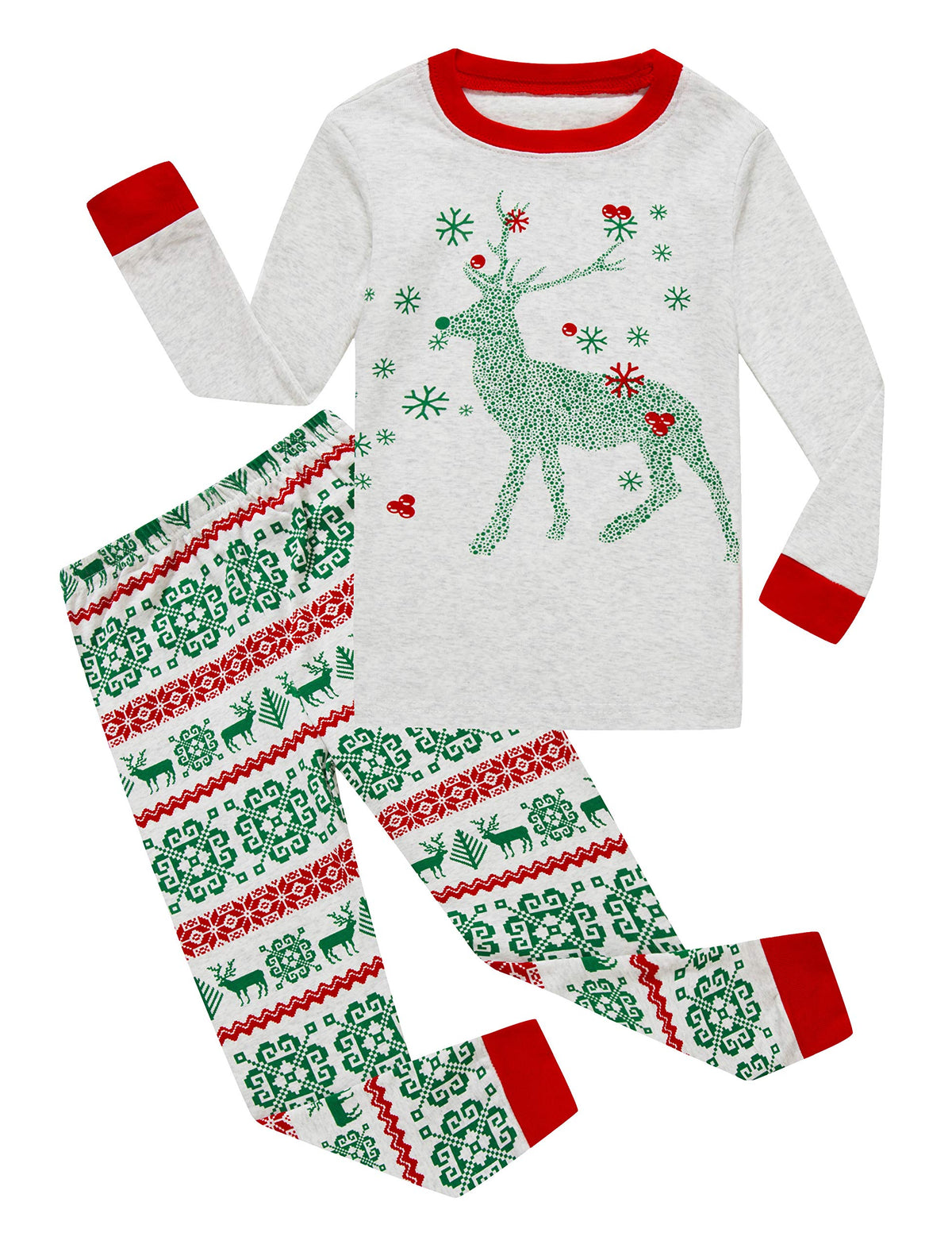 Family Feeling Little Boys Pajamas Sets 100% Cotton Long sleeve Pjs