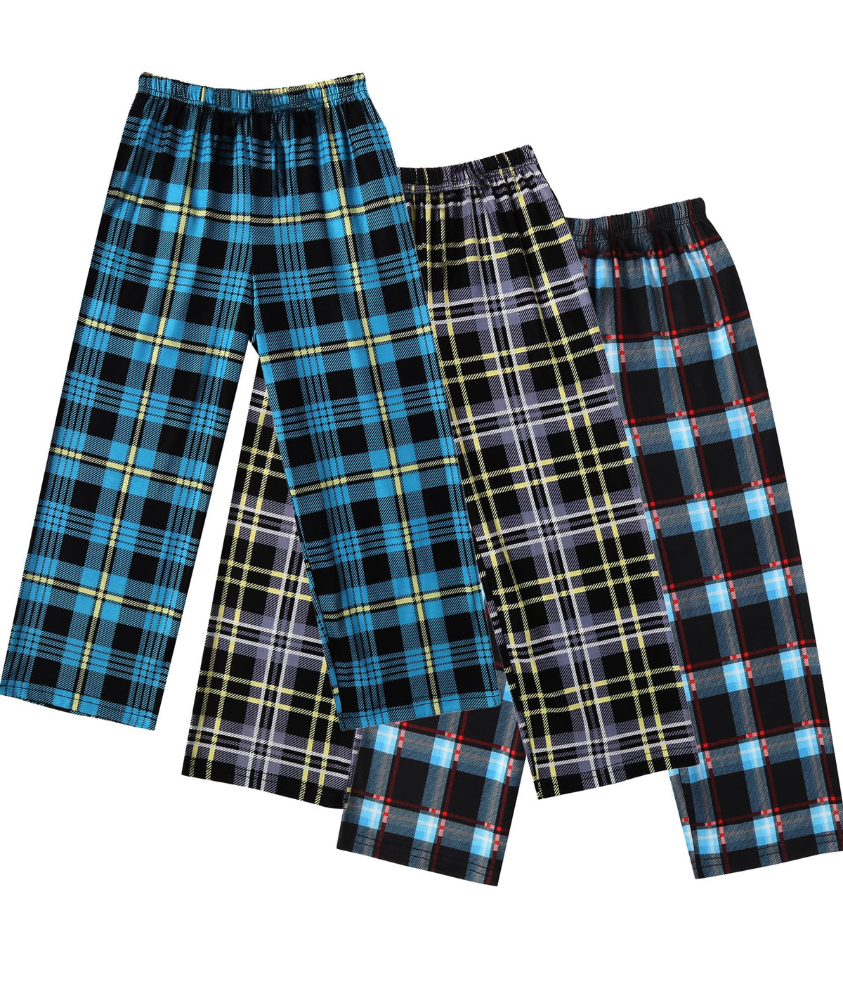 Ekouaer Boys Pajama Pants 3 Pack Sleep Kids Pajama Bottoms