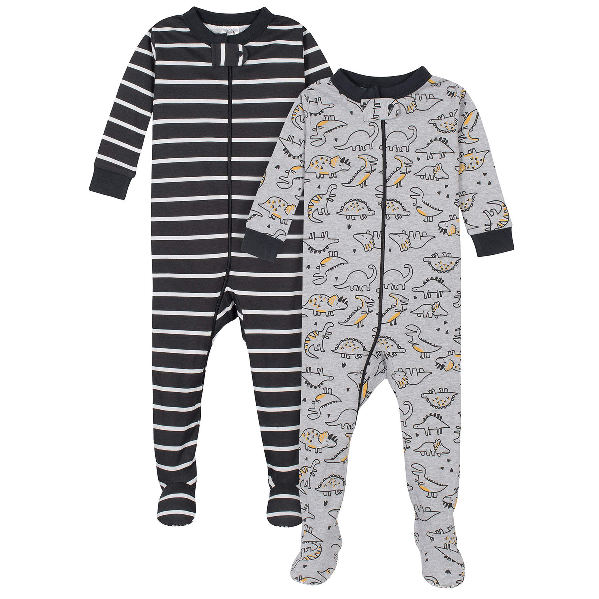 Gerber Baby Boys 2-Pack Footed Pajamas